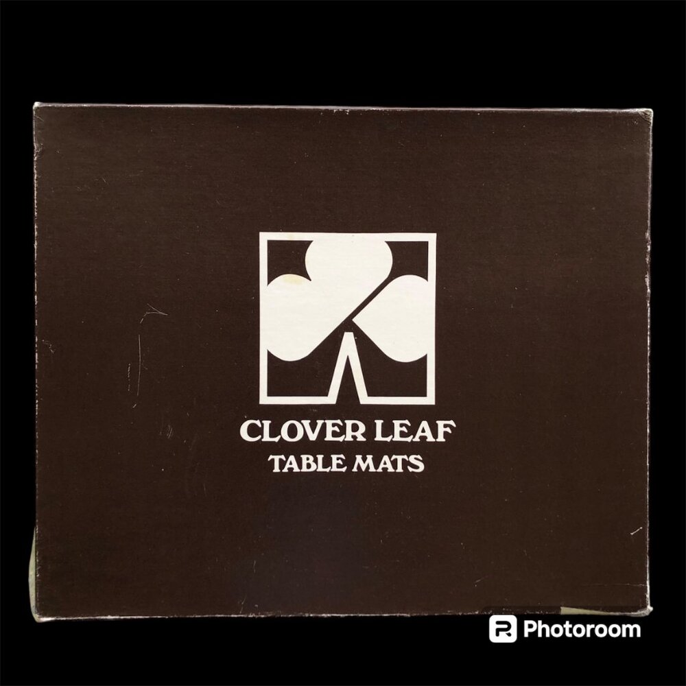 Vtg 1972 Set of 6 Clover Leaf Table Mats Placemat London Scenes Alex Jawdokimov - Picture 11 of 12